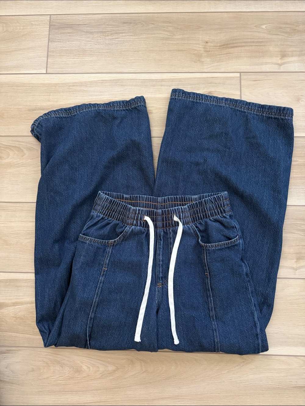 Universal thread Relaxed Drawstring Denim pants